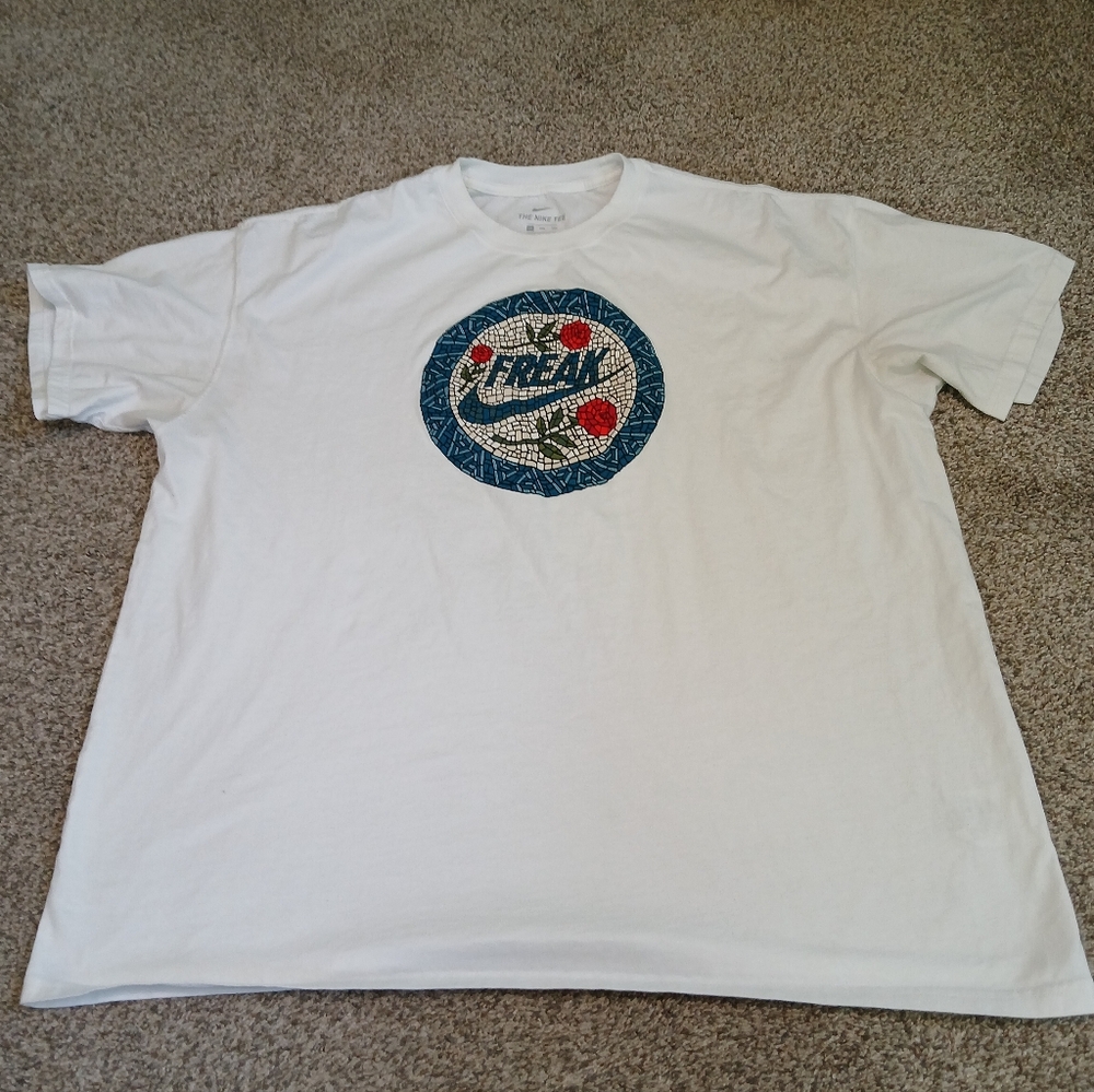 Nike Giannis "Freak" Graphic Print T-Shirt Men's Size XXL